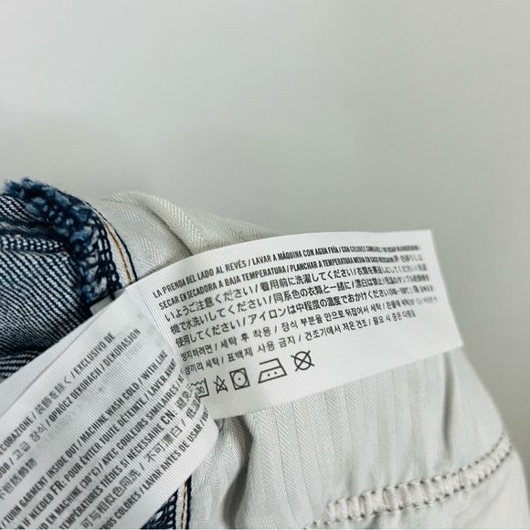 Abercrombie & fitch the vintage flare jeans blue mid wash size 28 - Picture 8 of 8